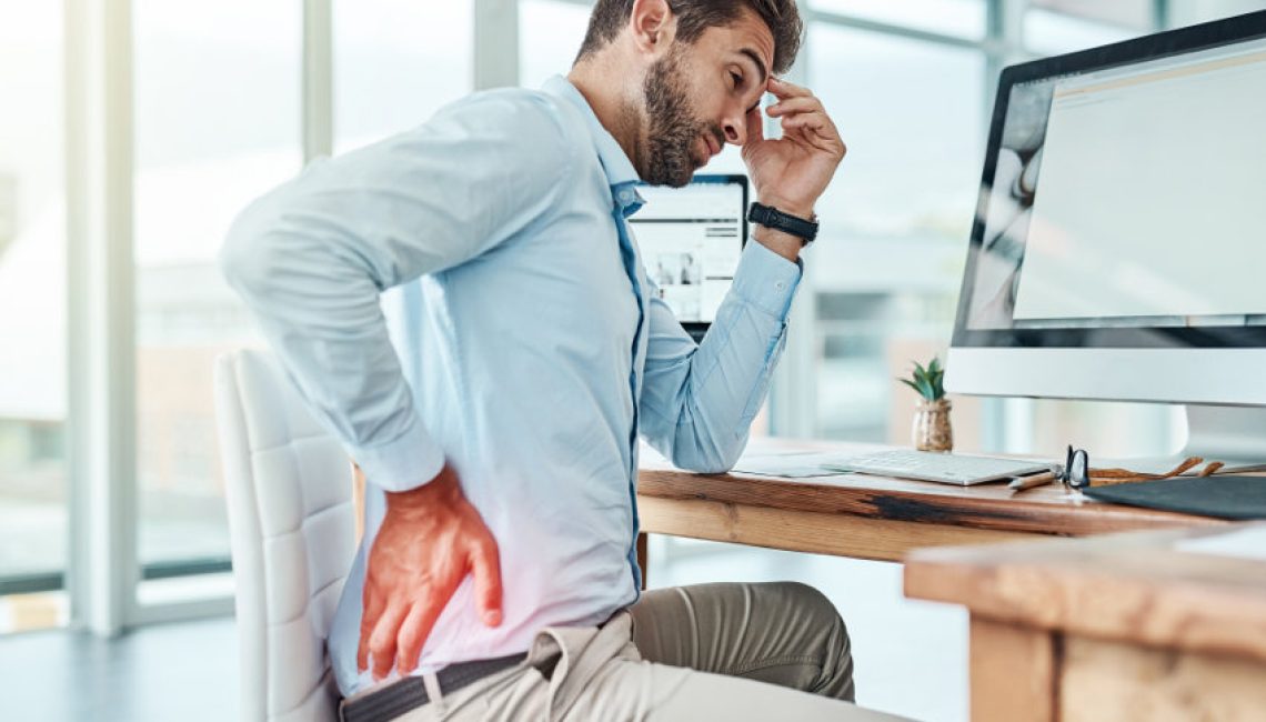 Sydney office workers back pain